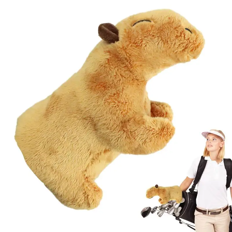 Capybara Golf Head Covers Funny Capybara Driver Headcover Golf Club Headcoverfor Golfer Lover For Extra Club Protection Golf