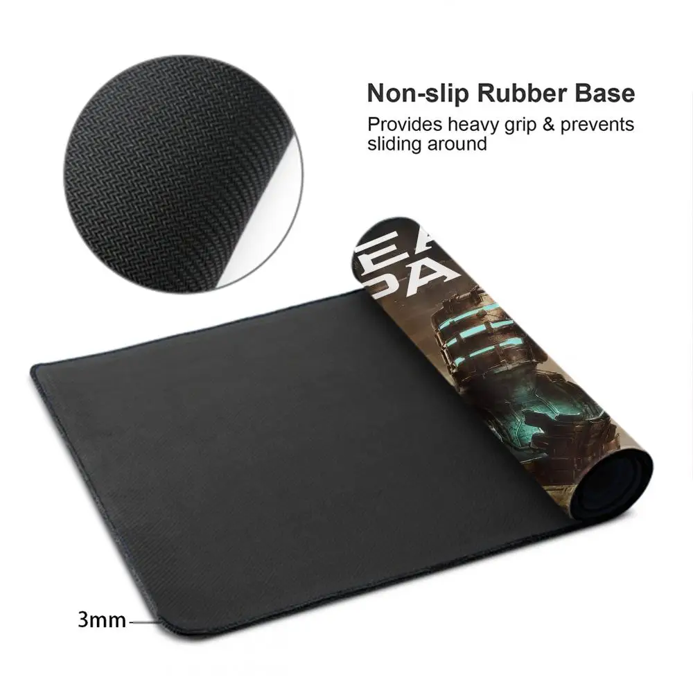 Dead Space Mouse Pad Keyboard Mousepad large 600X300 mm Desk Mat PC Gaming High definition printing Table pad