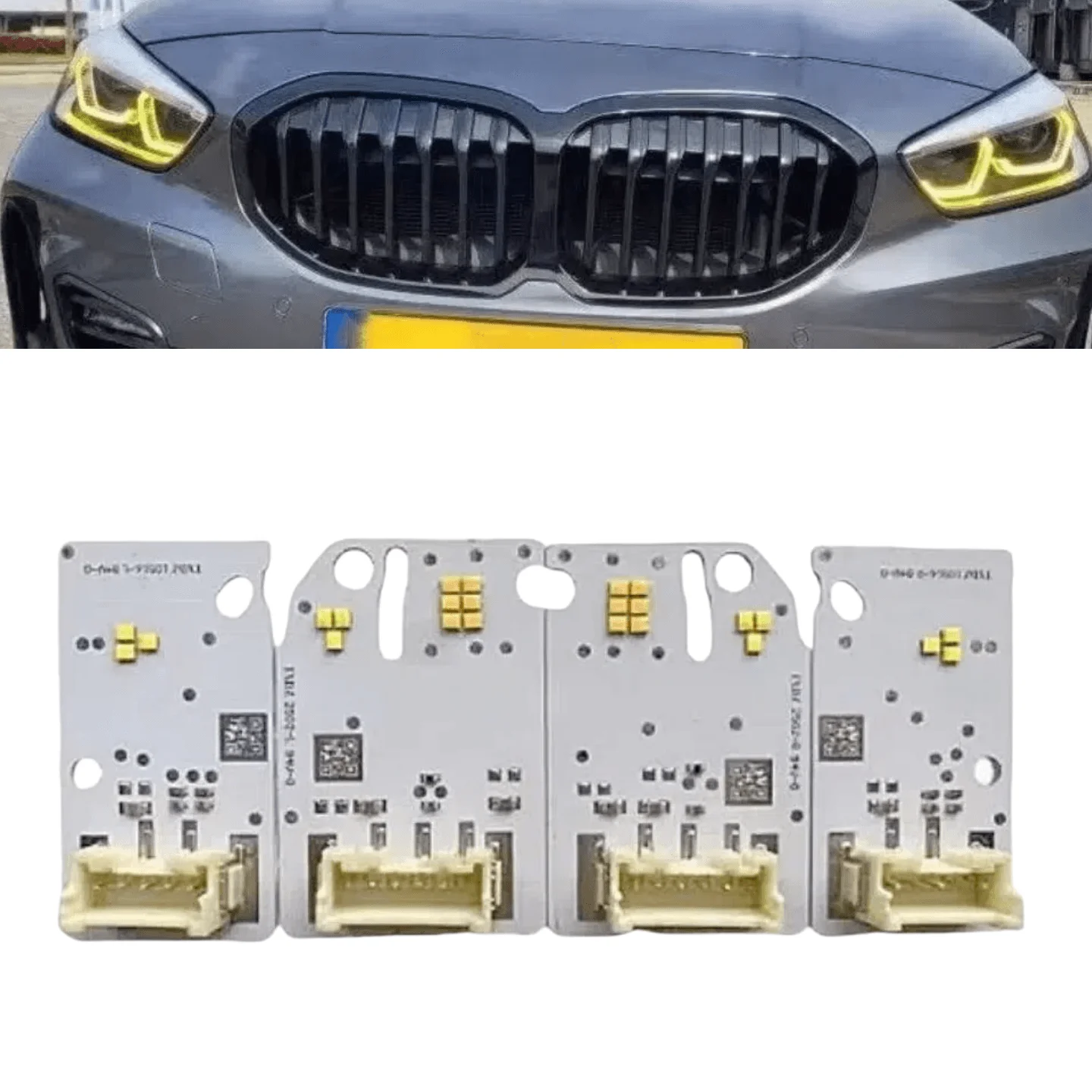 

Yellow Angel Eyes DRL For 2019 2020 20212022 2023 BMW 1 2 Series F40 118i F44 228IX LED Headlight Daytime Light Boards Red Blue