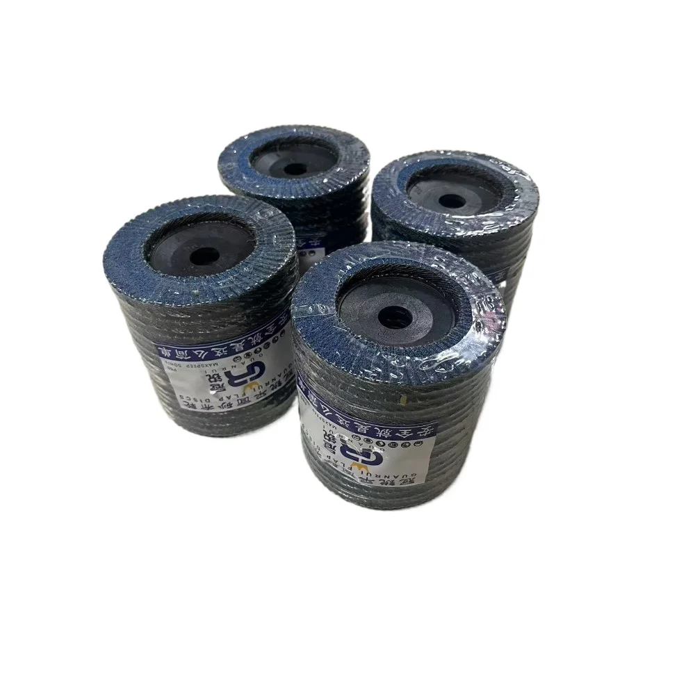 

10PCS: 4 inch 100mm hundred page wheel grinding wheel steel, stainless steel cutting, for angle grinder grinding and polishing