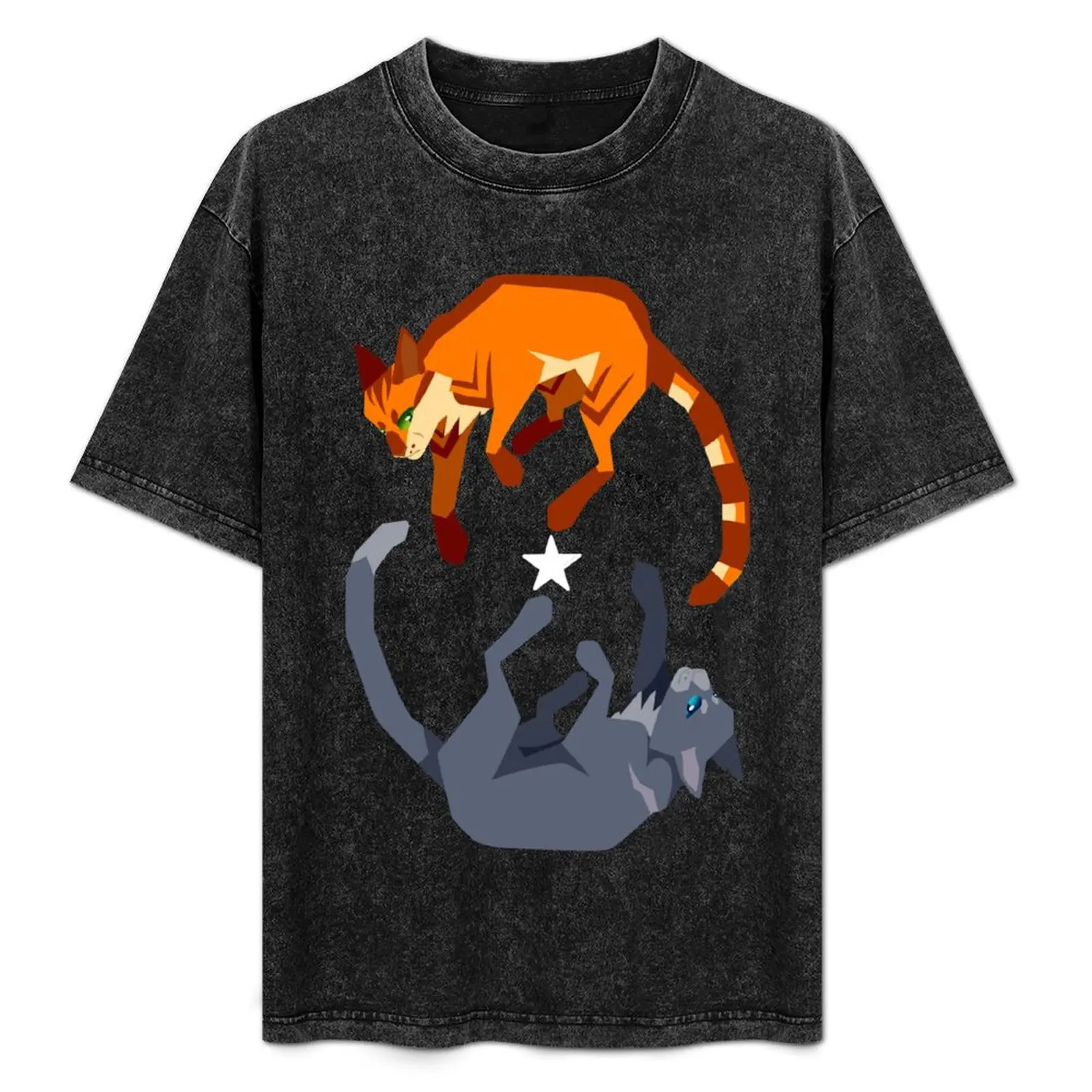 

Fireheart/Bluestar T-Shirt rapper graphic tees customs cotton graphic tees graphic t shirts T-shirts for men cotton