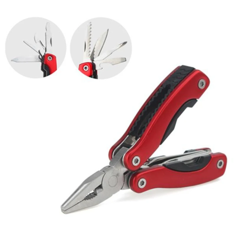 New Outdoor Camping Universal Tool Pliers Multi-purpose Folding  Stainless Steel Combination Plier Portable Camp Tools Accessory