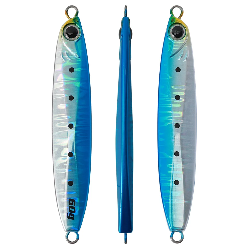 AOCLU-Long Cast Luminous Zebra Jig, langsamer Metallköder, Meeresangeln, Big Game, japanische Qualität, 35 g, 45 g, 60 g, 80 g, 100 g – Detail 11