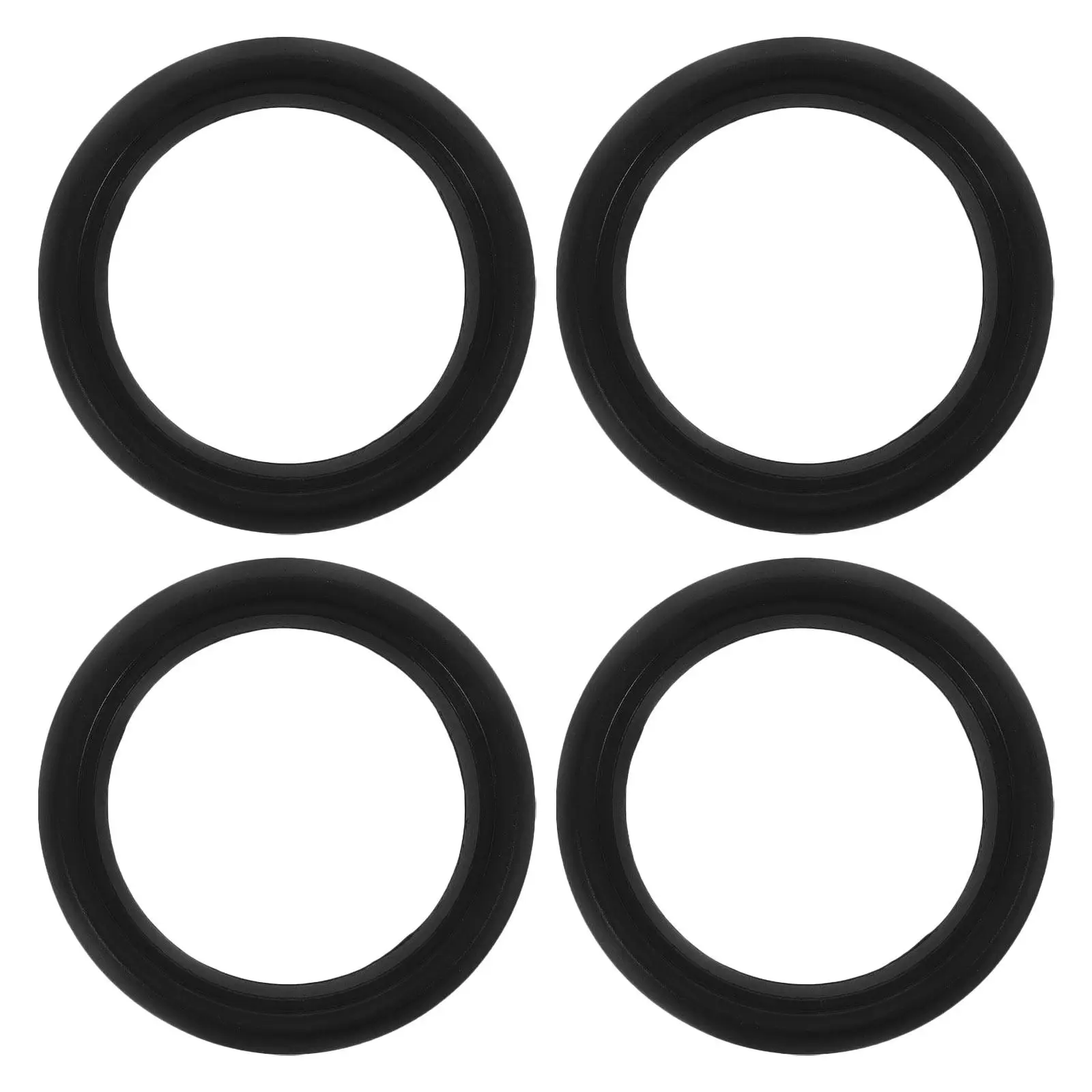 4Pcs Stroller Outer Tire 5 Inch Baby Pushchair Replacement Parts High Resilience Rubber Infant Cart Wheel Smooth Shock