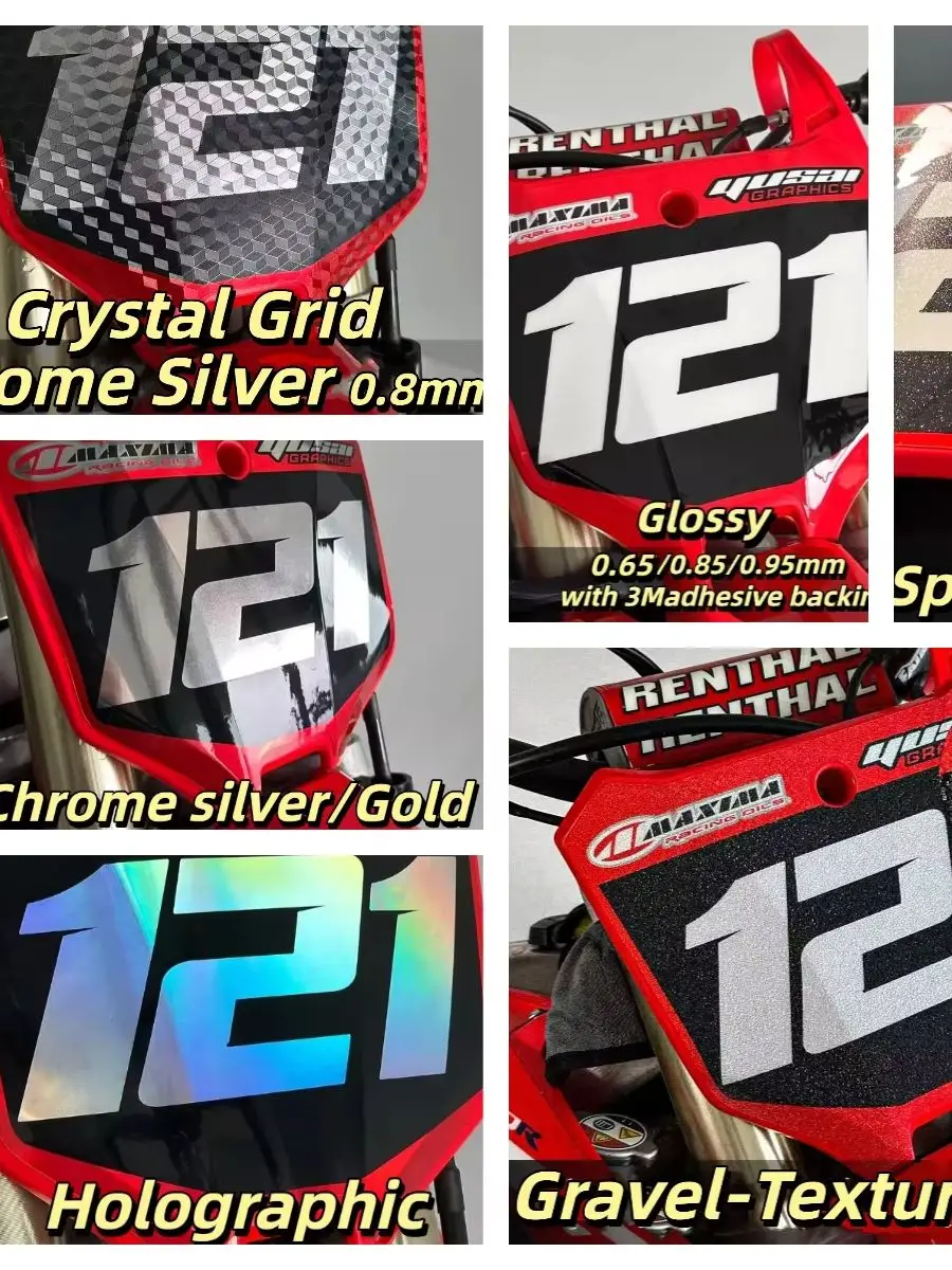 Spersonalizowane naklejki graficzne do motocykli crossowych KTM HUSQVARNA HONDA SUZUKI GASGAS - zestaw naklejek Underground — 2