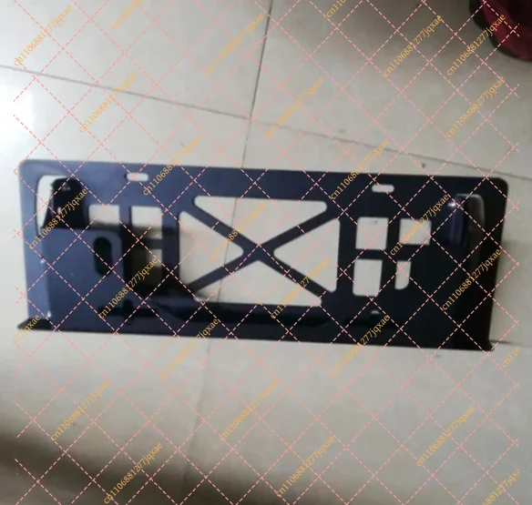 Sliding Winch License Plate Frame with Lock for Raptor F150, Wrangler, Tundra, FJ Cruiser, Prado & BJ40