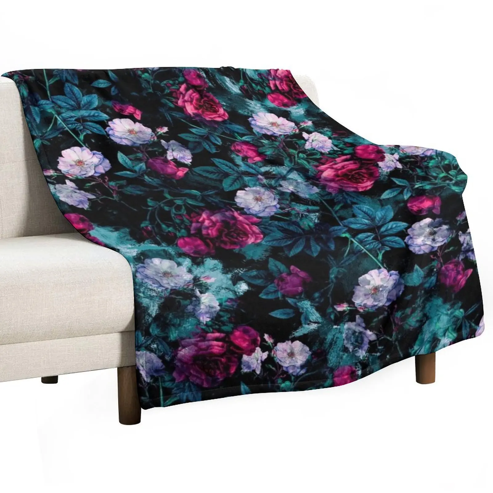 RPE FLORAL ABSTRACT III Throw Blanket Nap Softest cosplay anime Luxury Brand Sofa Flannels Blankets