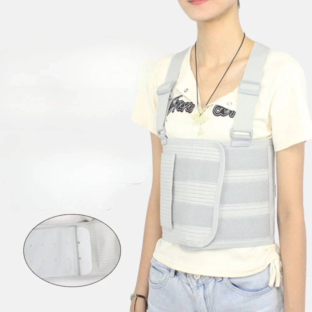 

Adjustable Rib Brace Chest Support Brace Shoulder Strap Breathable Lumbar Column Posture Corrector Broken Ribs horacic Fractures