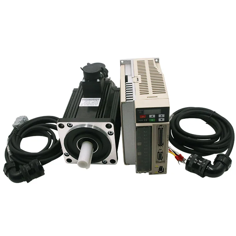 380V 4.2KW AC Servo Motor & Driver | 20 N.m 130mm/NEMA 52 Industrial Grade