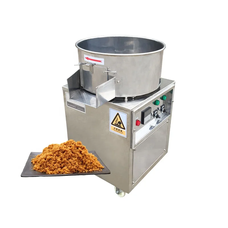 Machine With Rotary Spatula Fish Floss DryerCommercial Flat-Bottomed Meat Floss