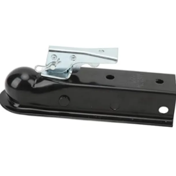 Black Straight Trailer Coupler 2