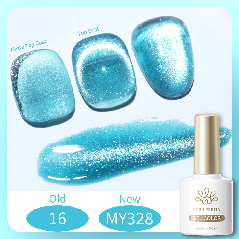 BORN PRETTY 117 Farben Cat Magnetischer Gel-Nagellack, 10 ml, vollständiger Lack, semi-permanent, super wunderschöne Nägel, Maniküre