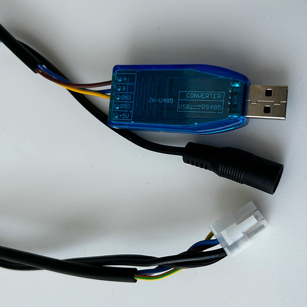 Electronic lock control board development test tool USB to 485 cable