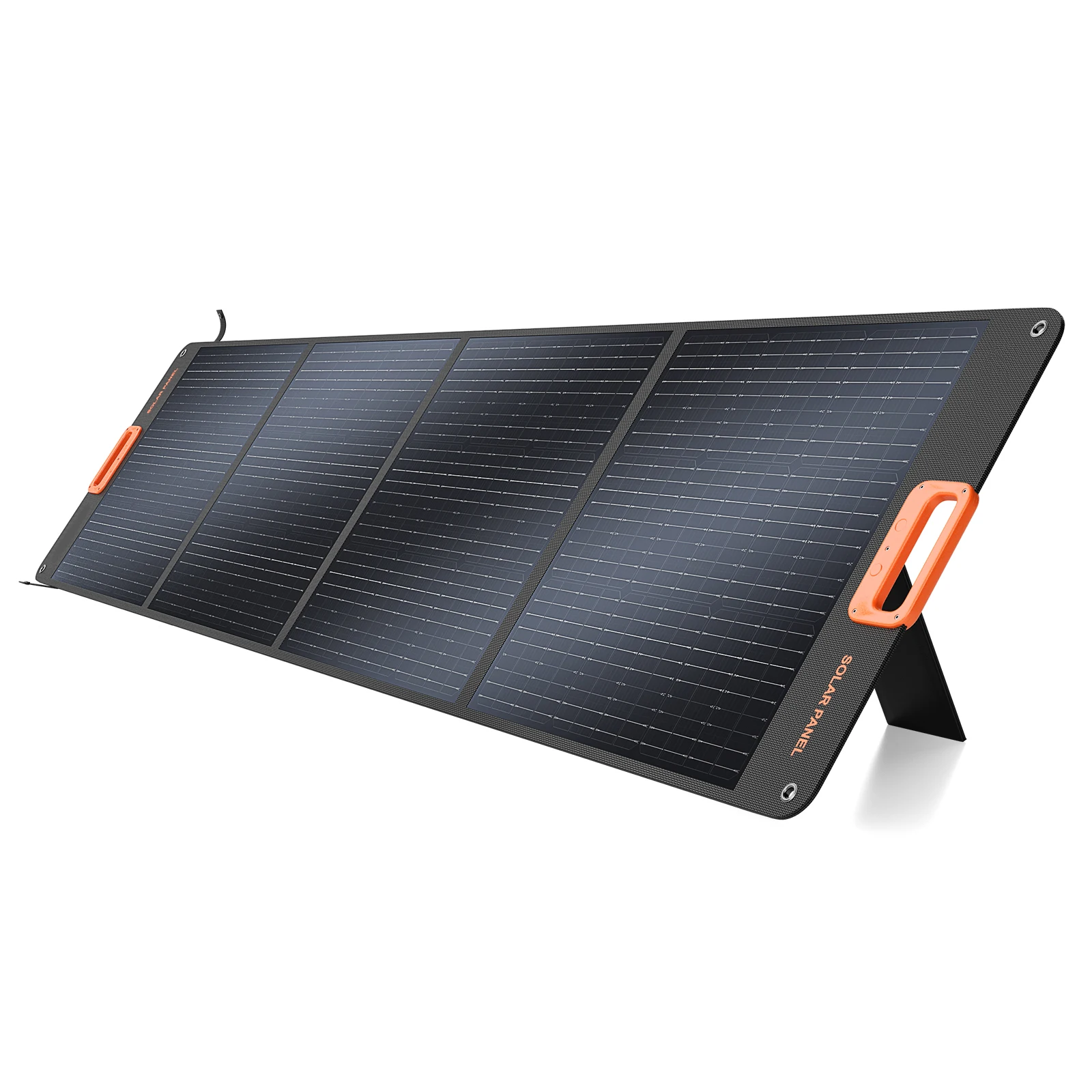 200W Portable Monocrystalline Solar Panels Foldable Solar Charger IP65 Waterproof Solar Panel Kit With Kickstands