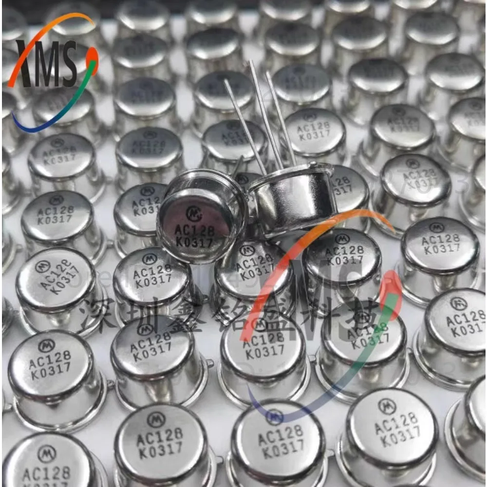 20Pcs bipolar transistor AC128 CAN-3 iron cap, can shoot AC128 directly