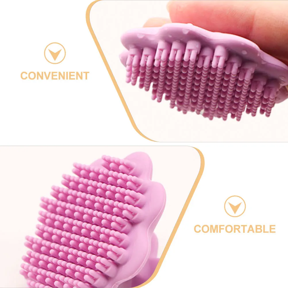 แปรงขัดผิวหน้าซิลิโคนอ่อนโยนสำหรับทำความสะอาดอย่างล้ำลึกและผิวเรียบเนียนทุกสภาพผิว เครื่องนวดหน้าซิลิโคน