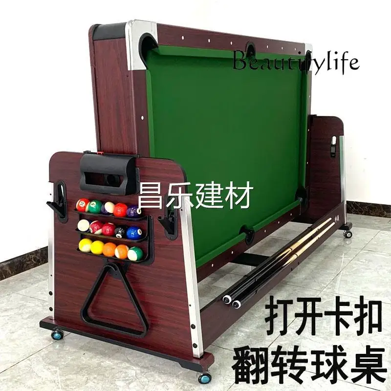 Family Pool Table Multifunctional Household Indoor Standard Adult  Tennis Table Ice Hockey Table 4 in 1