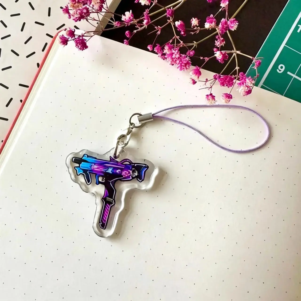 Overwatch 2 phone charms  OW2 acrylic charms   DVA  Mercy  Sombra   Kiriko  Symmetra  Juno  Overwatch Keychains - Gaming gifts view 6