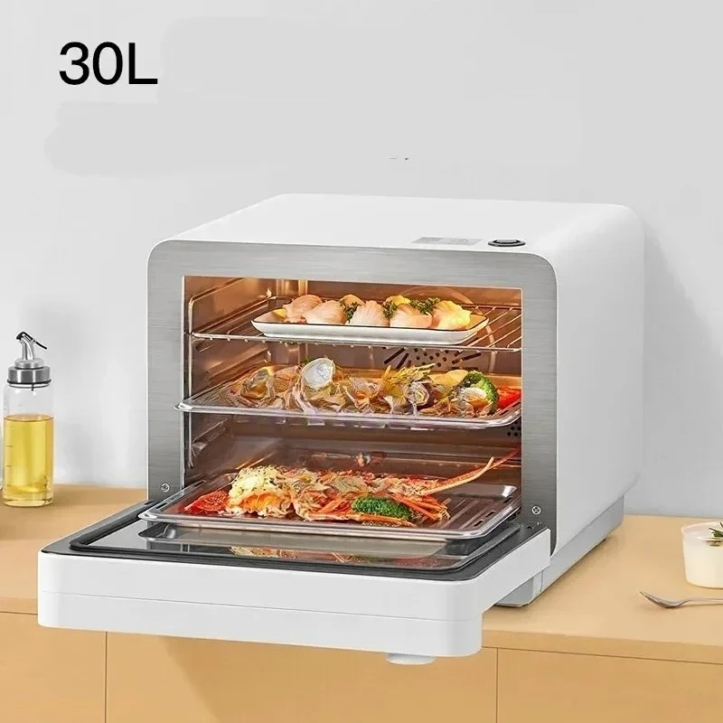 Multi-function househol Electric Oven Intelligent Steaming, Baking, Frying and Stewing Machine Air Fryer Toaster Oven
