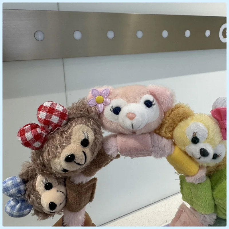 ديزني الكرتون أفخم دمية عقال لينا حسناء مشبك شعر لطيف دمية عقال دافي الدب ستار Dailu انفصال دمية الشعر التبعي #4