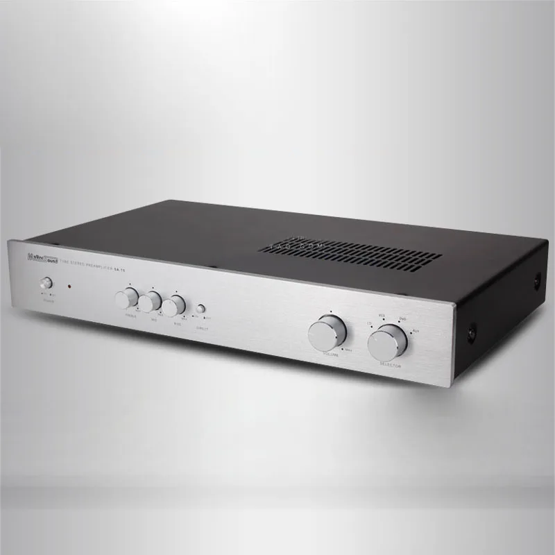 Imagem -02 - Lyele Áudio Ecc82 Tubo de Vácuo Preamp Som de Alta Fidelidade Preamplificador Ne5532 Agudos Ajuste Baixo Midrange Amplificador de Som High End