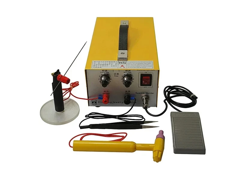 DX-30A Handheld Laser Spot Welder 220V 400W 30A Laser Welding Machine for Platinum Silver Gold Steel Welding