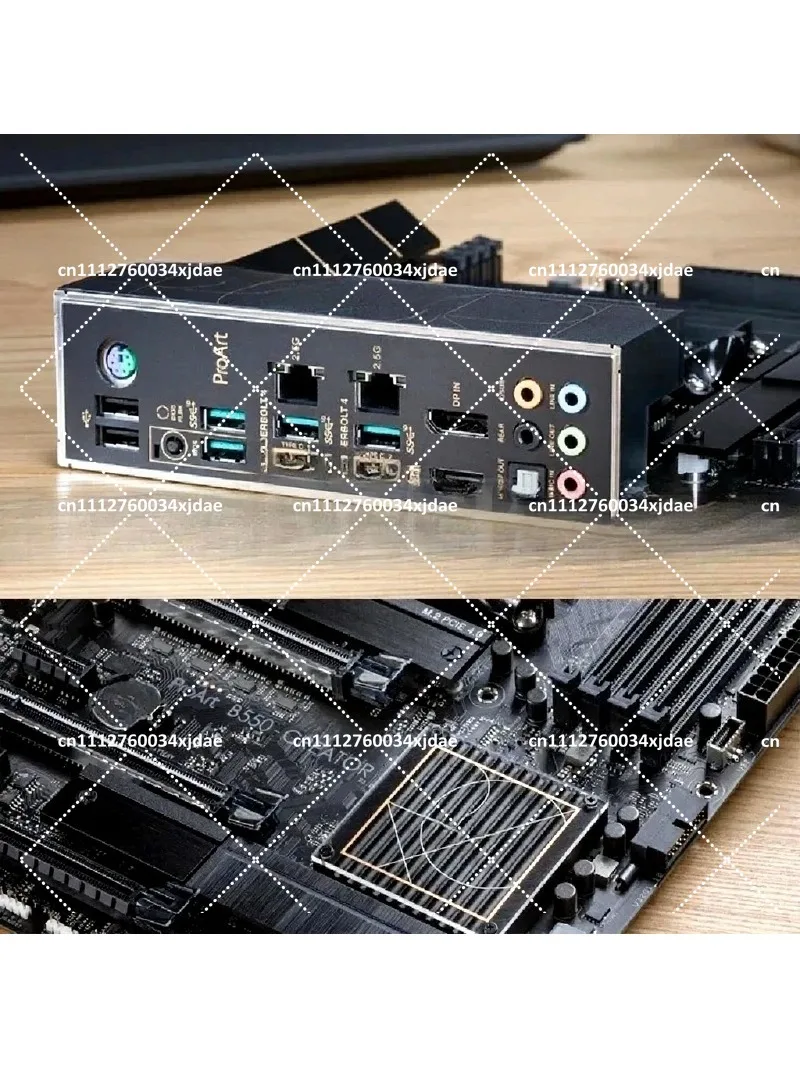 B550 ATX Motherboard with PCIe 4.0 Support and Dual Connectivity for AM4 Desktop Processors