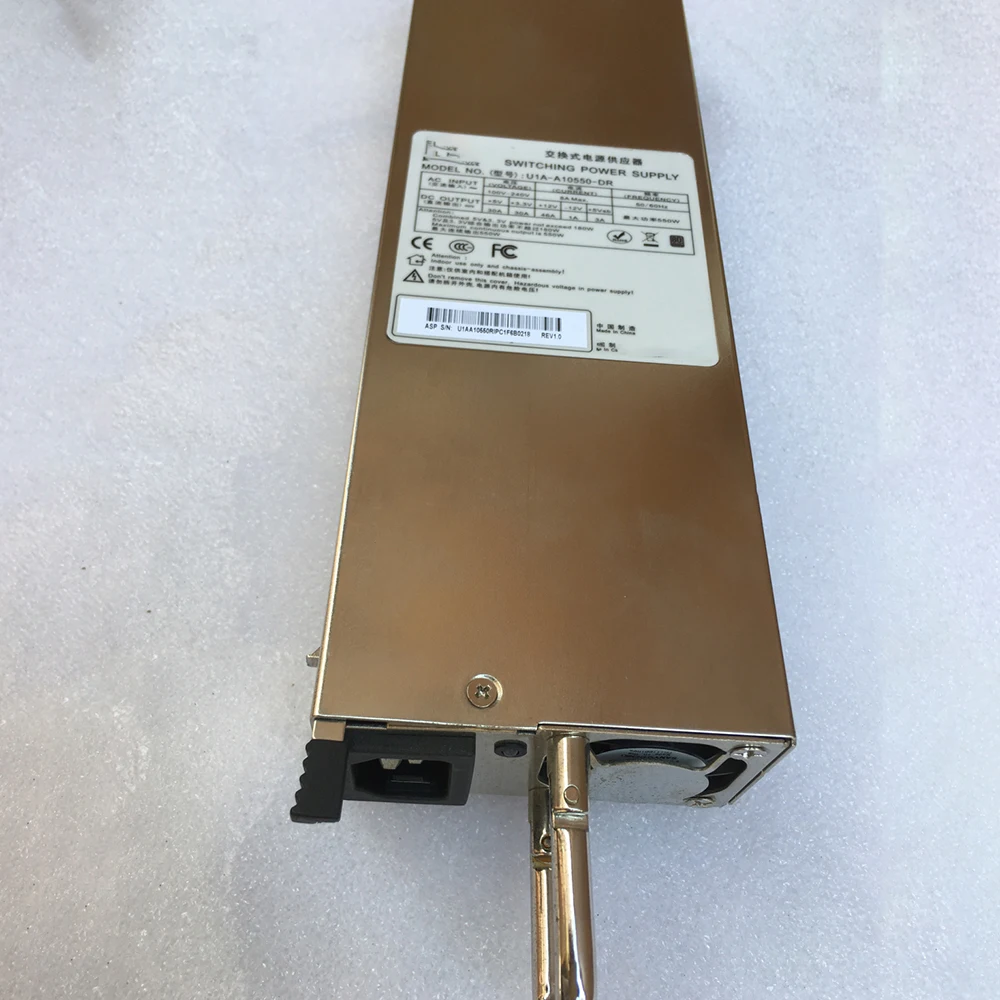 

Блок питания с высокой стабильностью работы 550 Вт, резервный модульный источник питания U1A-A10550-DR