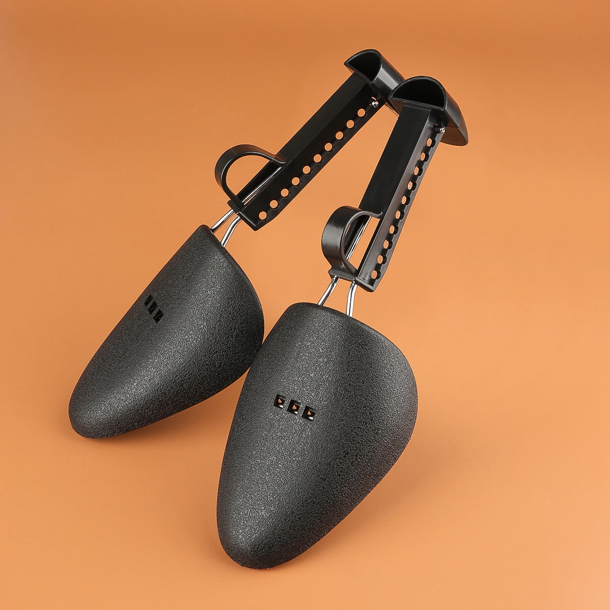 Brandneue, hochwertige Schuhspanner aus Kunststoff, 1 Paar, verstellbar, für Damen, Herren und Unisex, modisch, schwarz – Detail 12
