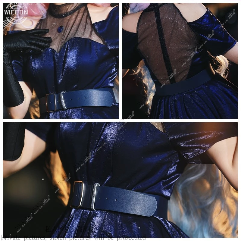 Disfraz de Alien Cos Stage Mizi, peluca, vestido de bullicio, mujer, adulto, chico, juego de rol, disfraz de escenario, traje diario, fiesta de Halloween