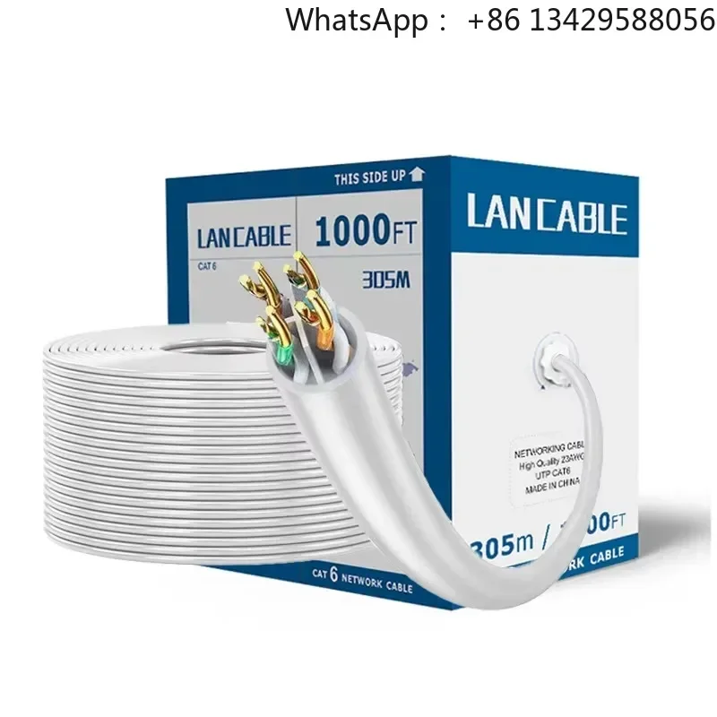 【de-chine】cable-sipu-de-qualite-superieure-fabricants-de-cables-cable-utp-23-awg-cable-reseau-lan-cat5e-cat6-cca-305-m-1000-pi-avec-certification-ce