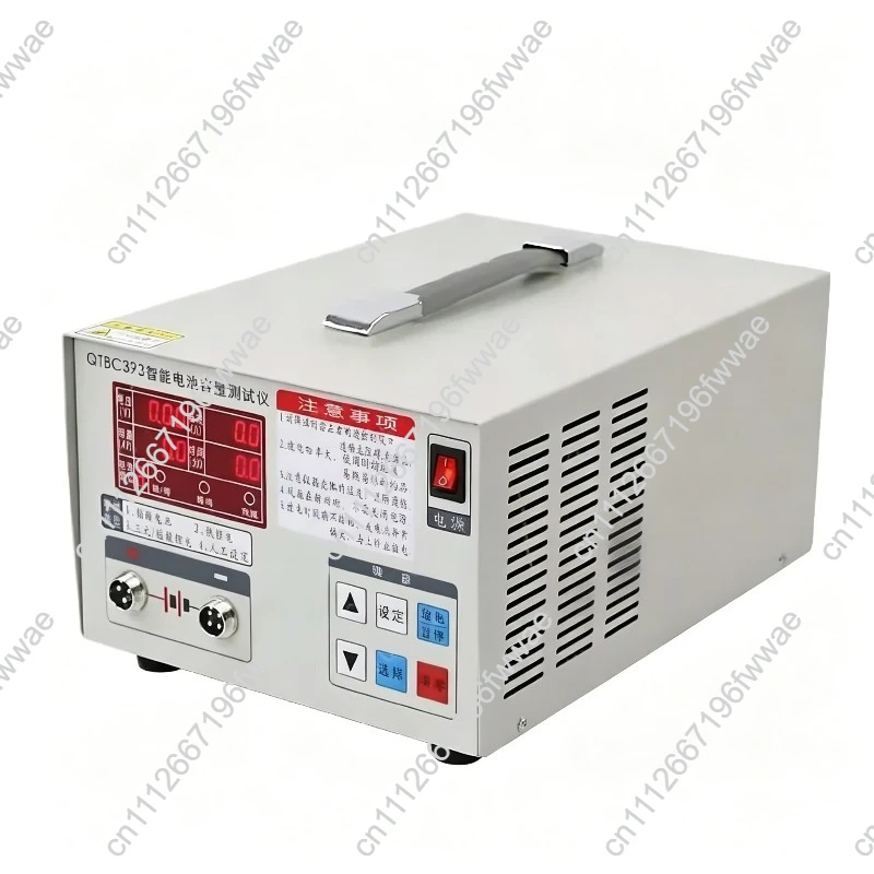 For QTBC393/508 Battery CapacityTester Lithium Iron 0.5A-10A 12V-72V Ternary Manganate Polymer Lithium/Lead-acid Discharge Meter