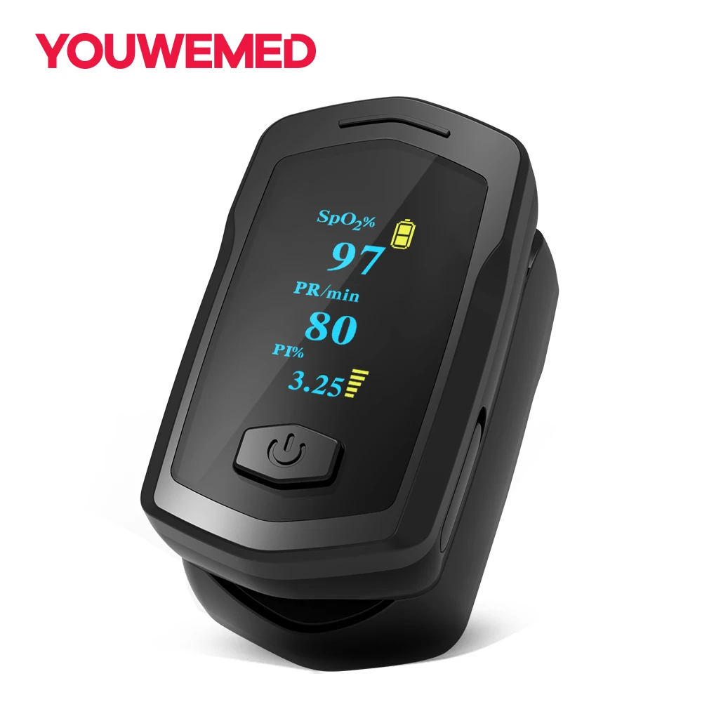 

Новинка 2025 года, перезаряжаемый пульсоксиметр для пальцев, точный медицинский пульсоксиметр SPO2 PR, монитор насыщения крови кислорода
