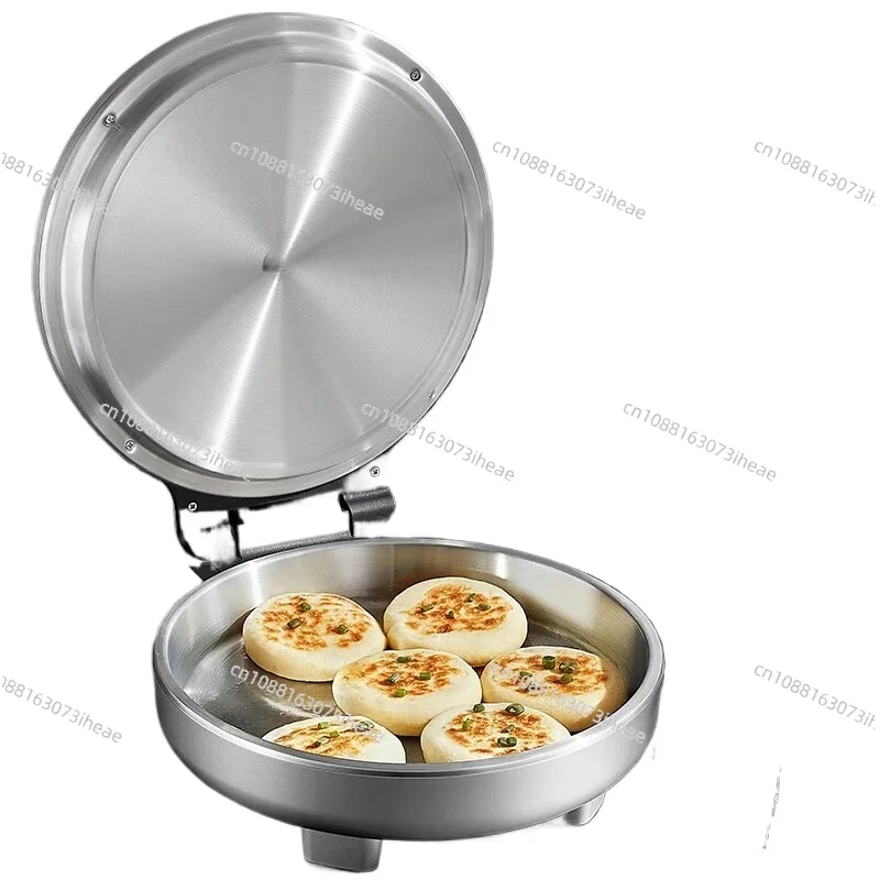 Electric cake pan 0 coated stainless steel baking pan to deepen household double-sided heated pizza