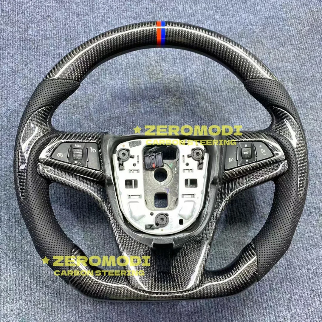 

Сменный руль из настоящего углеродного волокна с кожей для Chevrolet Cruze 2009-2015 гг.