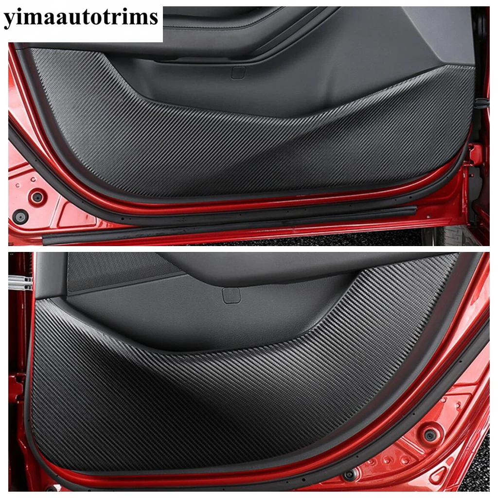 

Fit For Mazda 3 2019 - 2025 Car Inner Door Anti-kick Pads Film Mat Sticker Decal Protection Cover Accessories Interior Refit Kit