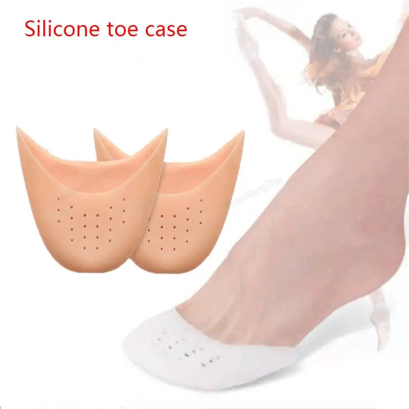 

Toe protection Forefoot Pads Silicone Insoles Comfortable Shoe Pad Pain Relief Silicone Non-slip Shoe Insole for Women Foot Care