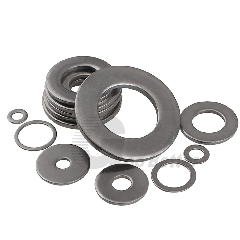 1Pcs Circular Flat Washer M16 M18 M20 M22 M24 316 Stainless Steel Flat Washer Plain Gasket O-type Sealing Gasket