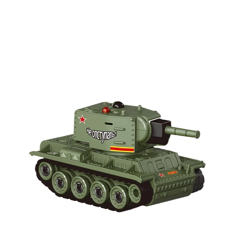 Table Play Series - Mini Battle Tank Infrared Battle Full Scale Remote Control Tiger Mini Tank Boy Toy
