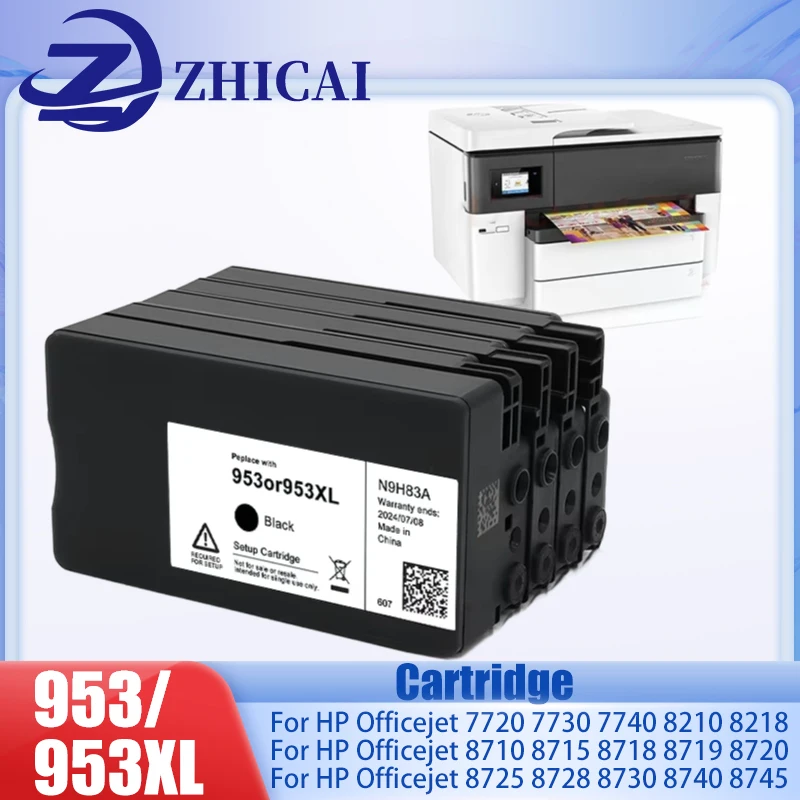 

953 953XL original for HP Ink Cartridge For HP 7740 7720 7730 8210 8218 8710 8715 8718 8719 8720 8725 8728 8730 8740 printer