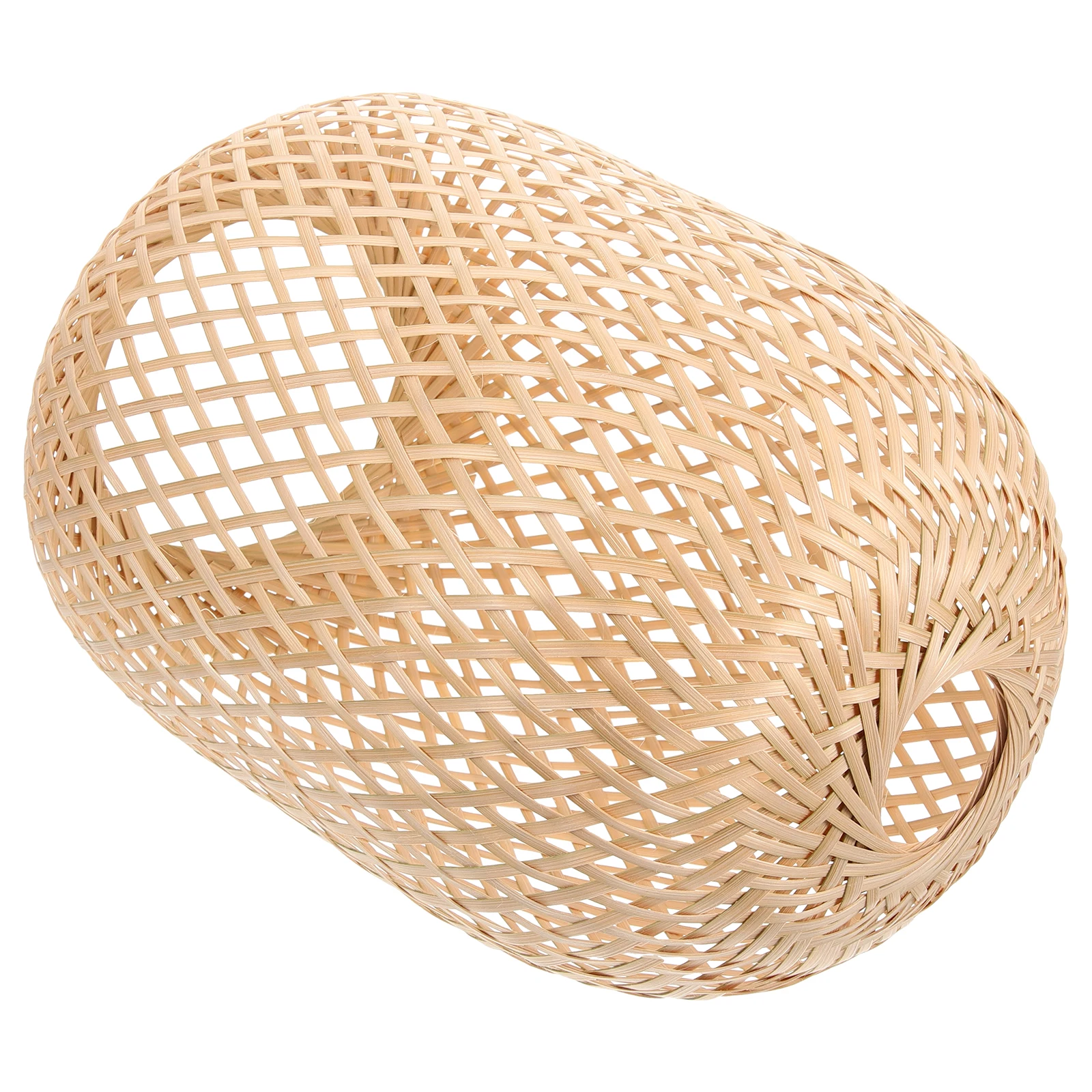 

Bamboo Lampshade 25x20 Woven Pendant Light Replacement Decorative Ceiling Rustic Bedroom Living Room Restaurant Hotel Office