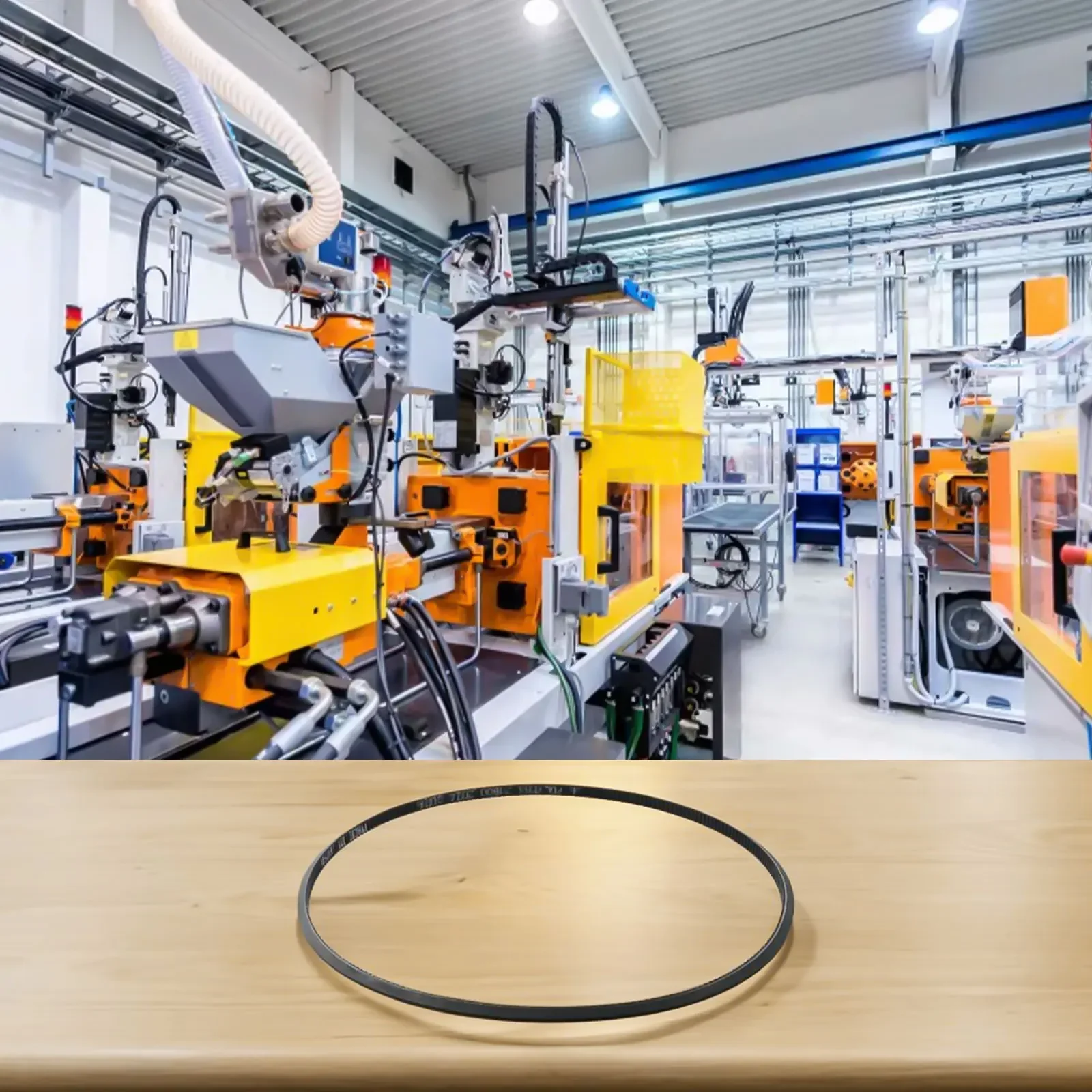 

High Performance 7M800 Drive Belt for Lathes Built from Polyurethane Material with Excellent Stretching Ability