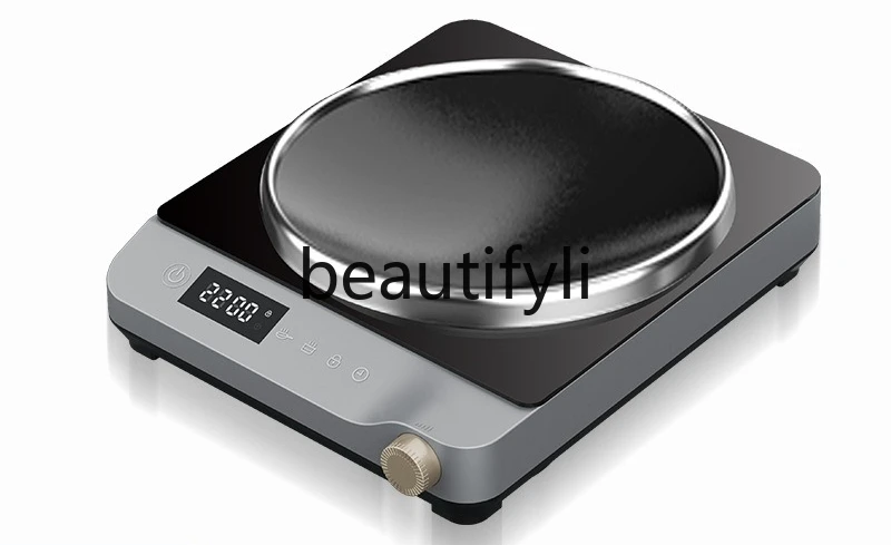 

Fire boiler gas to induction cooker table embedded dual-purpose household touch cooking
