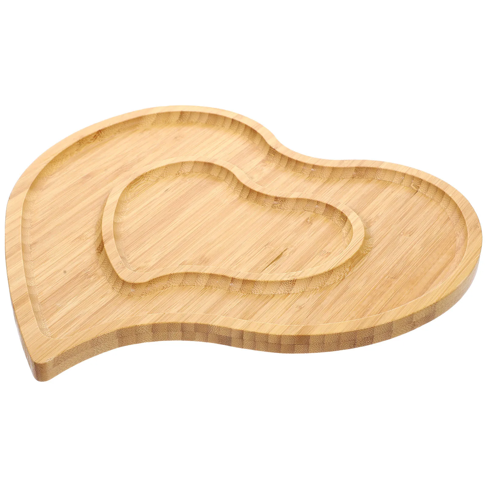 

Fruit Plate Heart Shaped Platter Dishes Serving Food Tray Plates Decorative Platters
