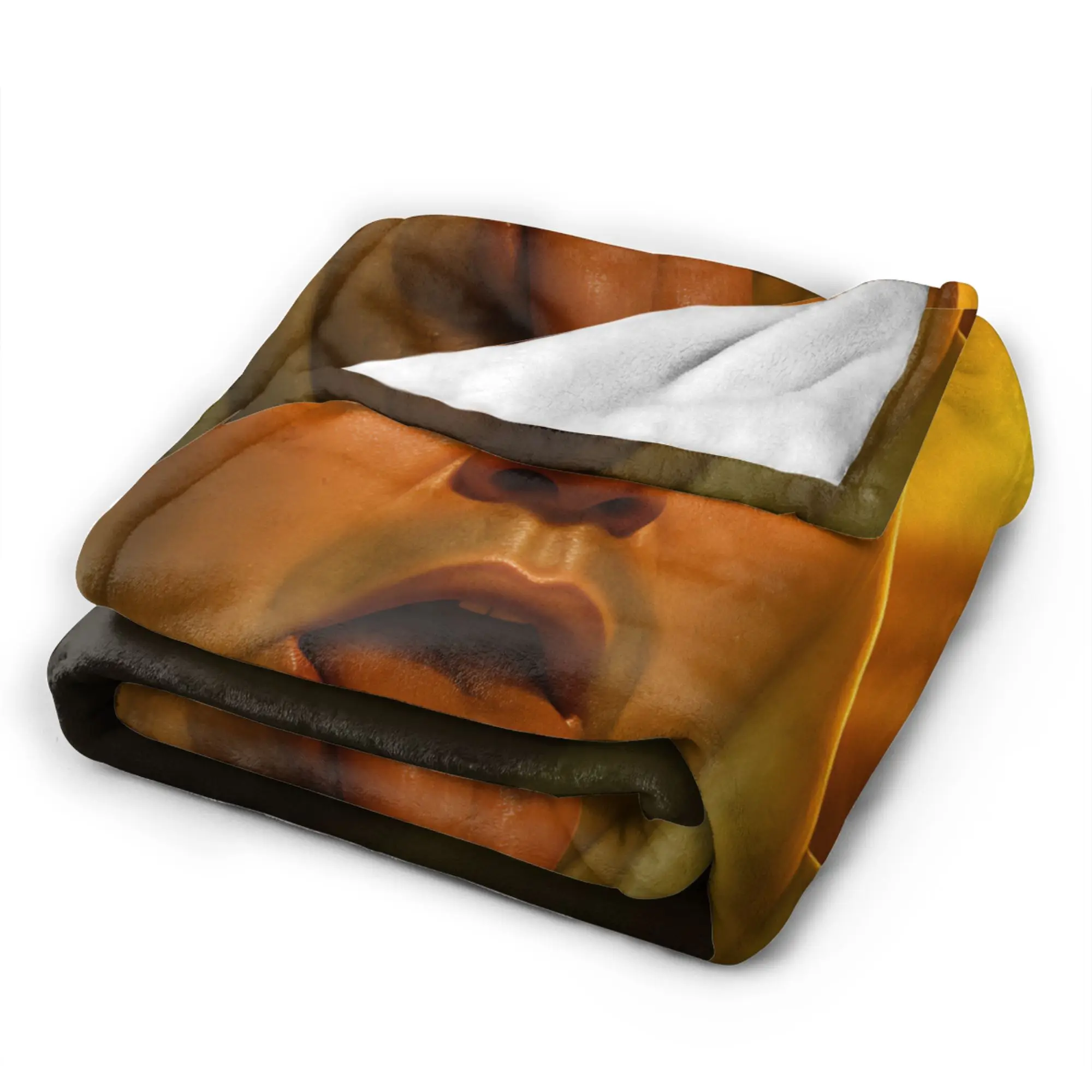 Charlie Kirk Funny Memes Throw Blanket Warm Soft Novelty Blankets  For Outdoor Travel Office Flannel Bedspread Bed Cover