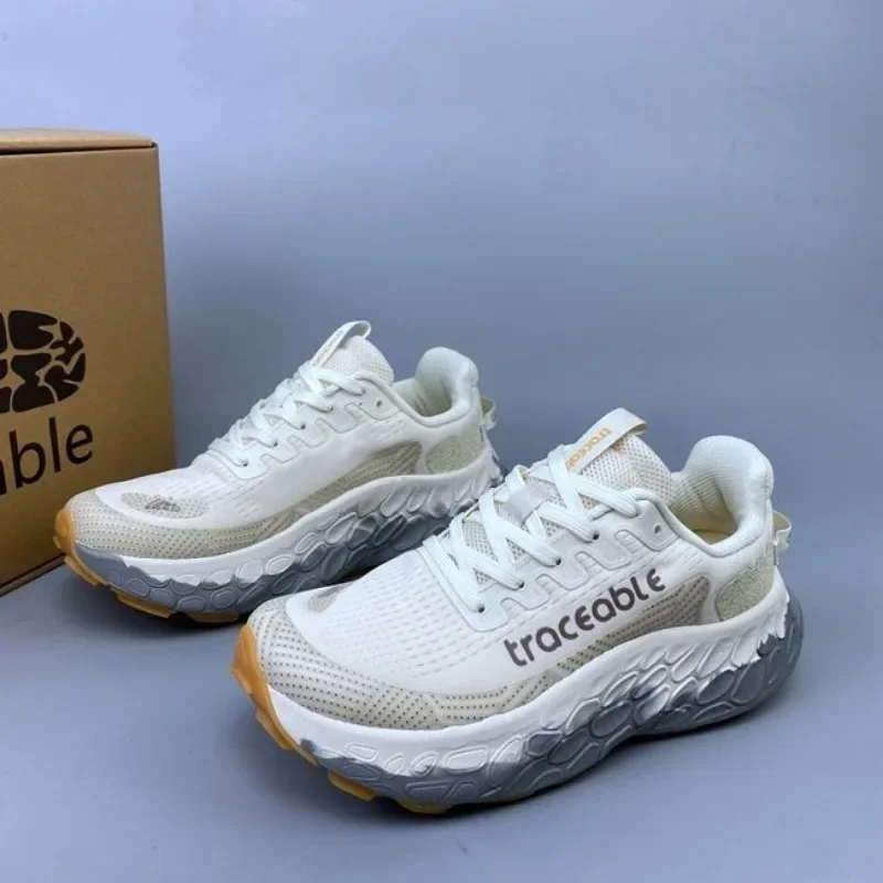 

2026 Comfortable Walking Jogging Shoe Top Quality Thick Bottom Sport And Leisure Shoe Anti Slip Trekking Sneaker 36-45