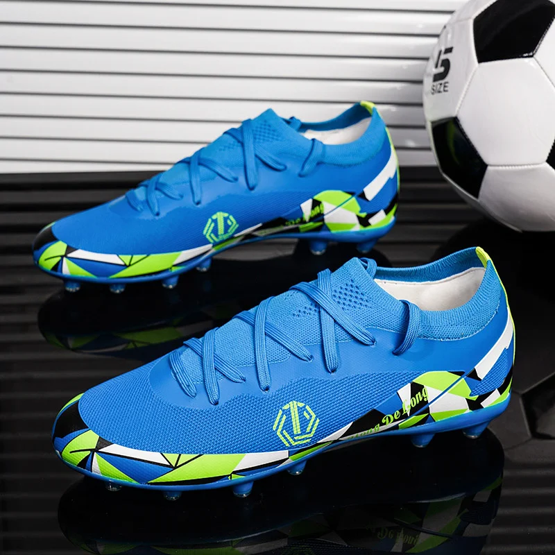 

High Quality Soccer Shoes Man Breathable Unisex Training Sneaker Professional Futsal Cleats Football Boots Men zapatos de fútbol
