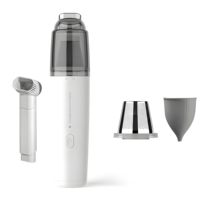 Portable Car Vacuum Cleaner, Cordless Handheld Vacuum, Lightweight Mini Vacuum for Car and Home with Washable HEPA Filter