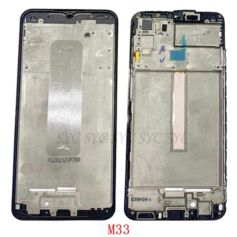 Middle Frame Center Chassis Cover Housing For Samsung M53 M52 M33 M23 Phone Metal LCD Frame Repair Parts