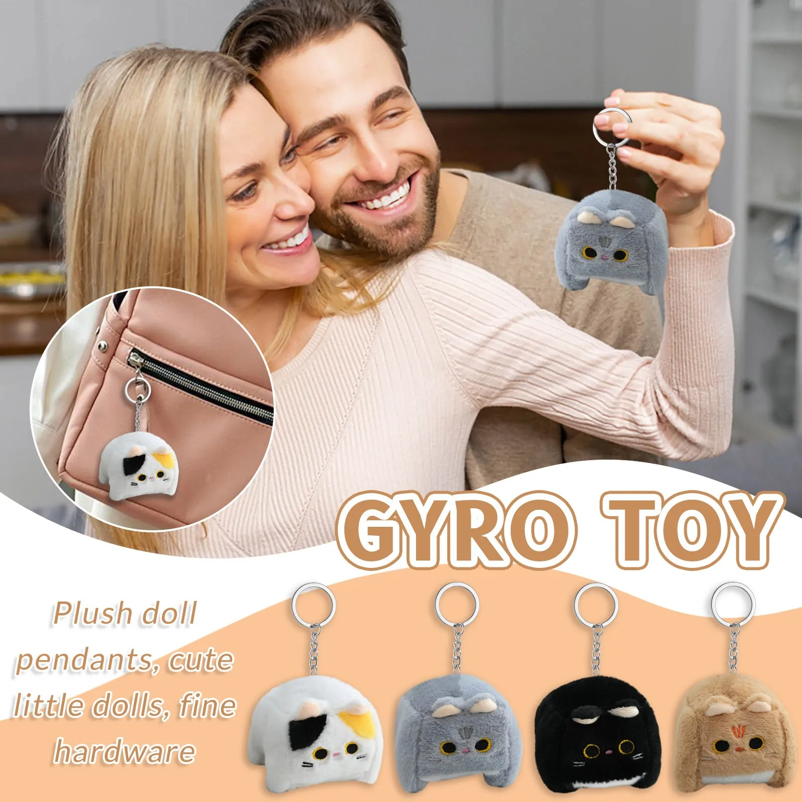 

Брелок-подвеска, плюшевое украшение для рюкзака с героями мультфильмов, одинаковые на каждый день, подвеска с милым котом, аксессуары, украшение, маленькие подарки
